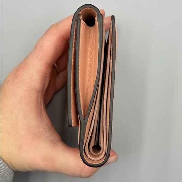 Fendi Peekaboo Leather Pink Bifold Wallet - Picture 14 of 16